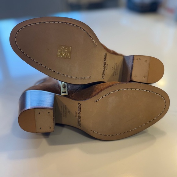 ZADIG & VOLTAIRE
Molly Suède Ankle Boots - Picture 6 of 9